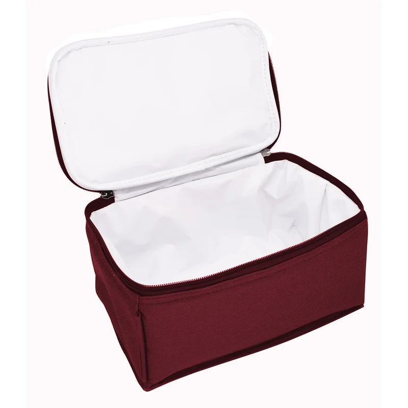 Glacière Isotherme Bordeaux - 25 x 16 x 10 cm