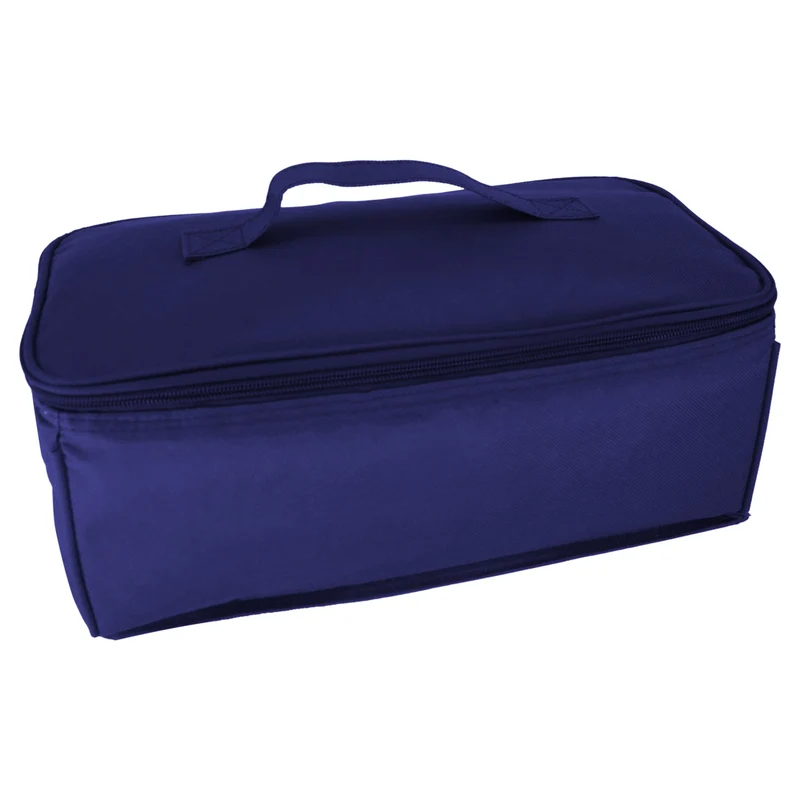 Glacière Isotherme Bleue Marine Grande Taille 34 x 18 x 15 cm