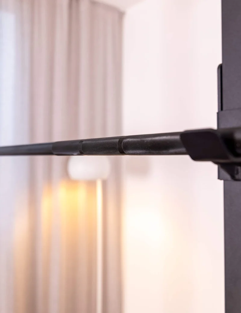 Barbell with Clips