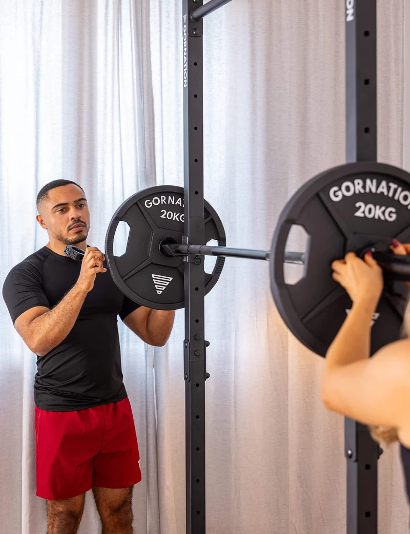 Barbell with Clips