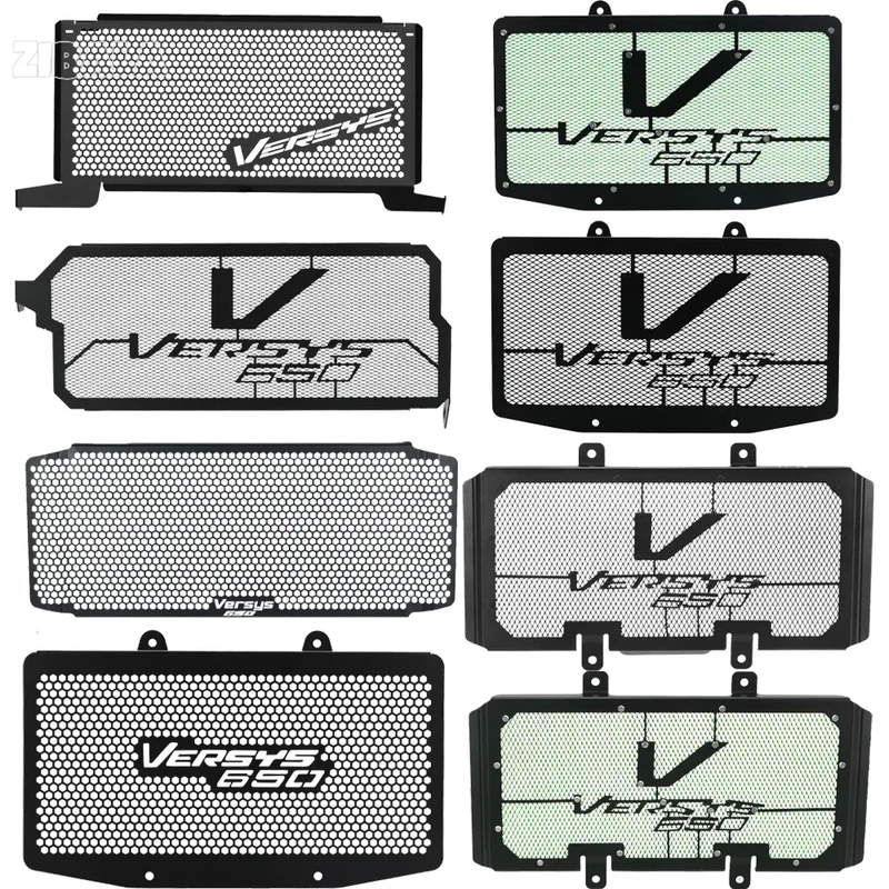 For Kawasaki Versys 650 Versys 650 ABS KLE650 2015-2026 Motor Accessories Radiator Grille Grill Guard Protector Cover Protection