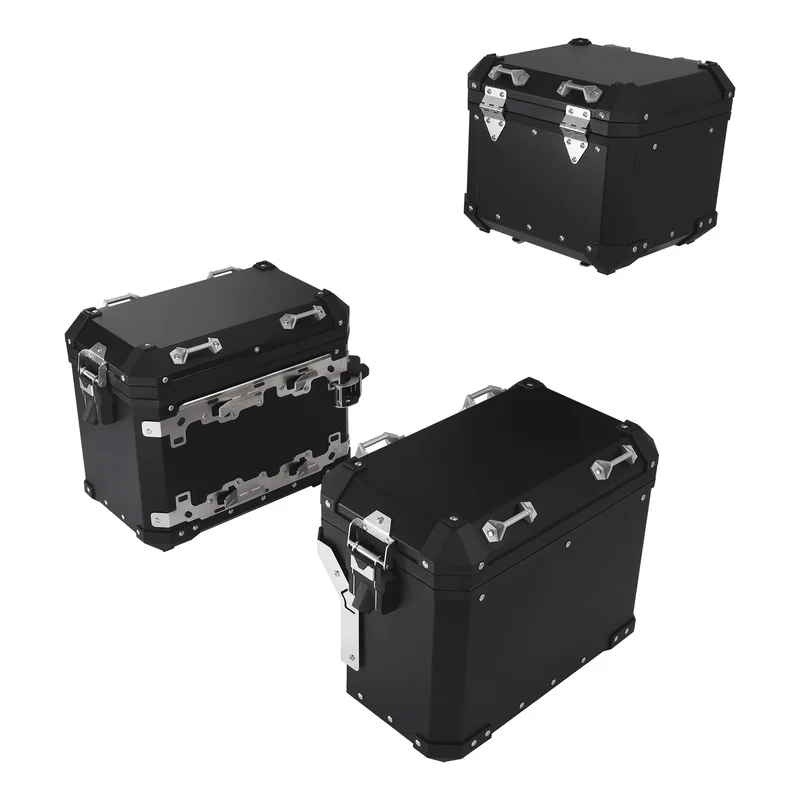 Trunk Saddlebags Pannier Side Case Luggage Bag Fit For BMW R1200GS 2013-2018 R1250GS 2019-2024 F850GS 2017-2022 F900GS 2023-2025