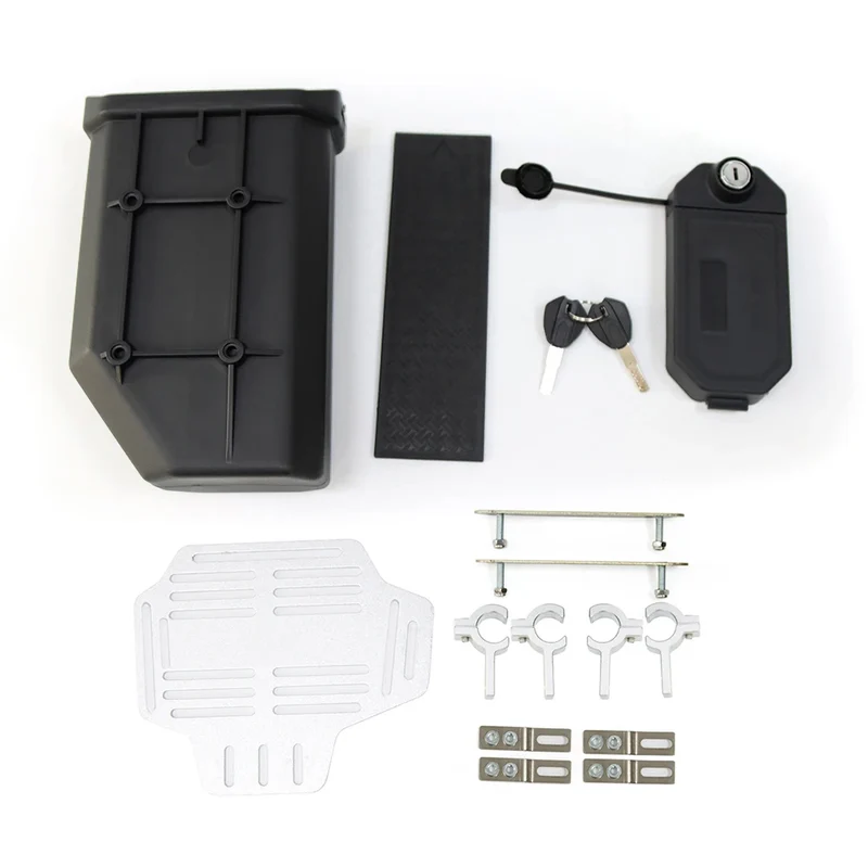 For HONDA Africa Twin CRF1000L NC700X VFR1200X Crosstourer Motorcycle Toolbox Tool Box Waterproof Side Decorative Box