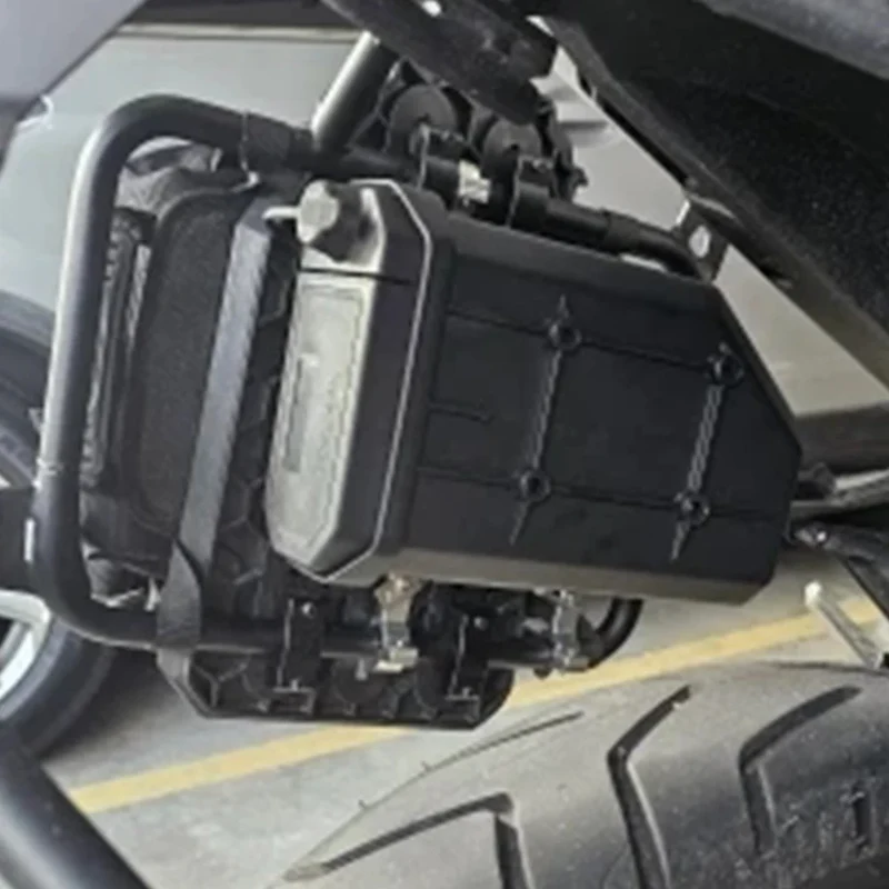 For HONDA Africa Twin CRF1000L NC700X VFR1200X Crosstourer Motorcycle Toolbox Tool Box Waterproof Side Decorative Box
