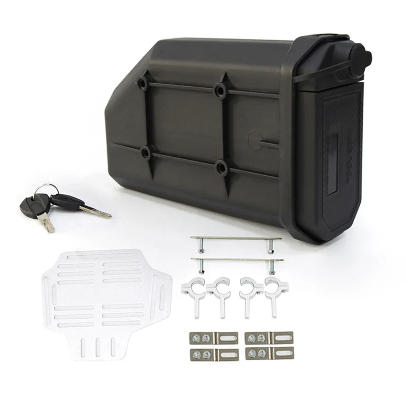 For HONDA Africa Twin CRF1000L NC700X VFR1200X Crosstourer Motorcycle Toolbox Tool Box Waterproof Side Decorative Box