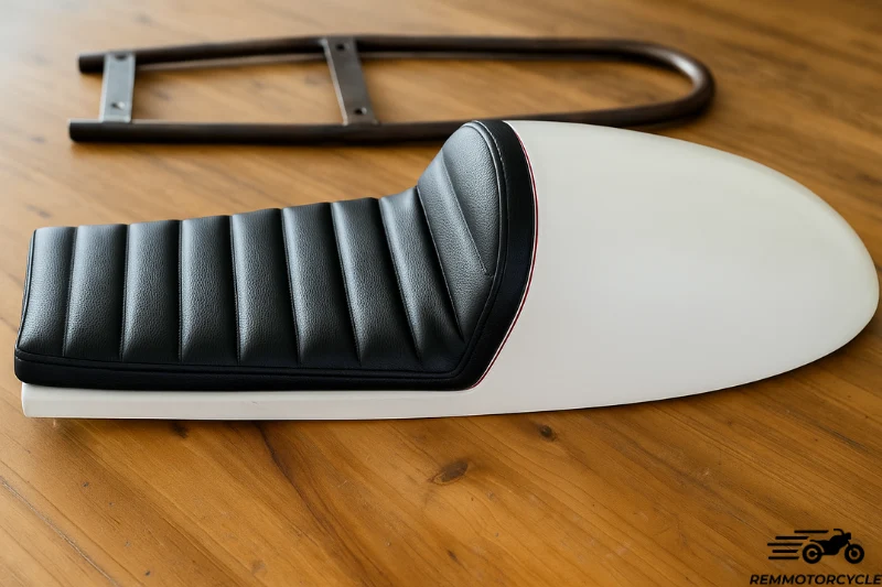 Selle cafe racer et boucle