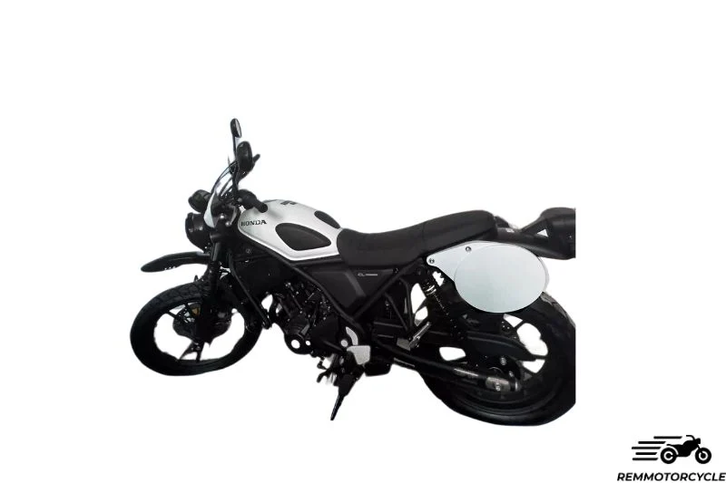 Plaque latérale look scrambler Honda CL 500