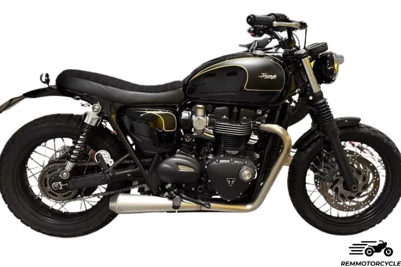 Ligne d'échappement complet Triumph Bobber T100 T120 Street Twin 900