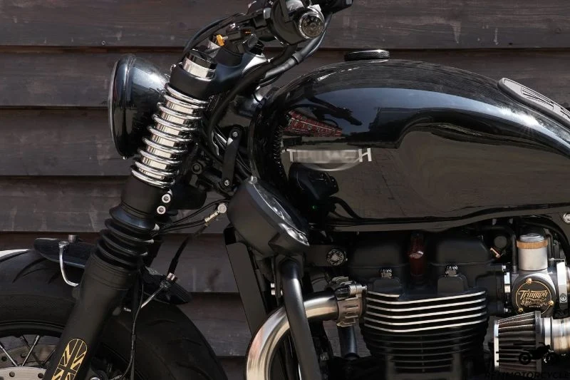 Caches fourche ressort Triumph Bobber
