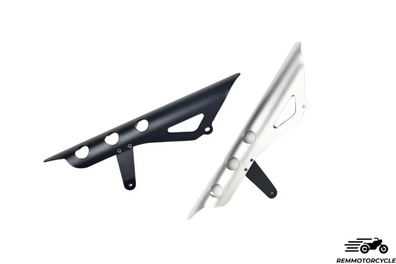 Protège chaine noir ou gris aluminium Triumph 400 X