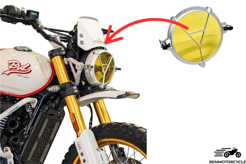 Grille de phare pour Triumph 400X