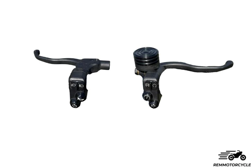 Leviers frein + embrayage commodos intégrés Remmotorcycle