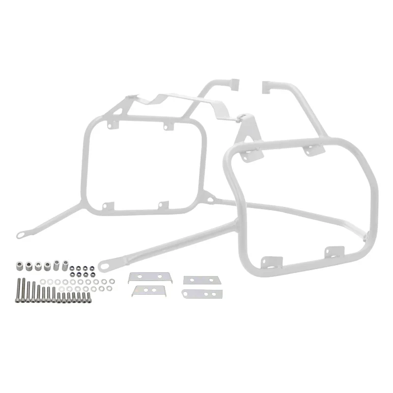 Stainless Steel Motorcycle Side Saddlebag Bracket Pannier Pannier Rack Luggage Rack For BMW F700GS F800GS F800 GS 2009-2017