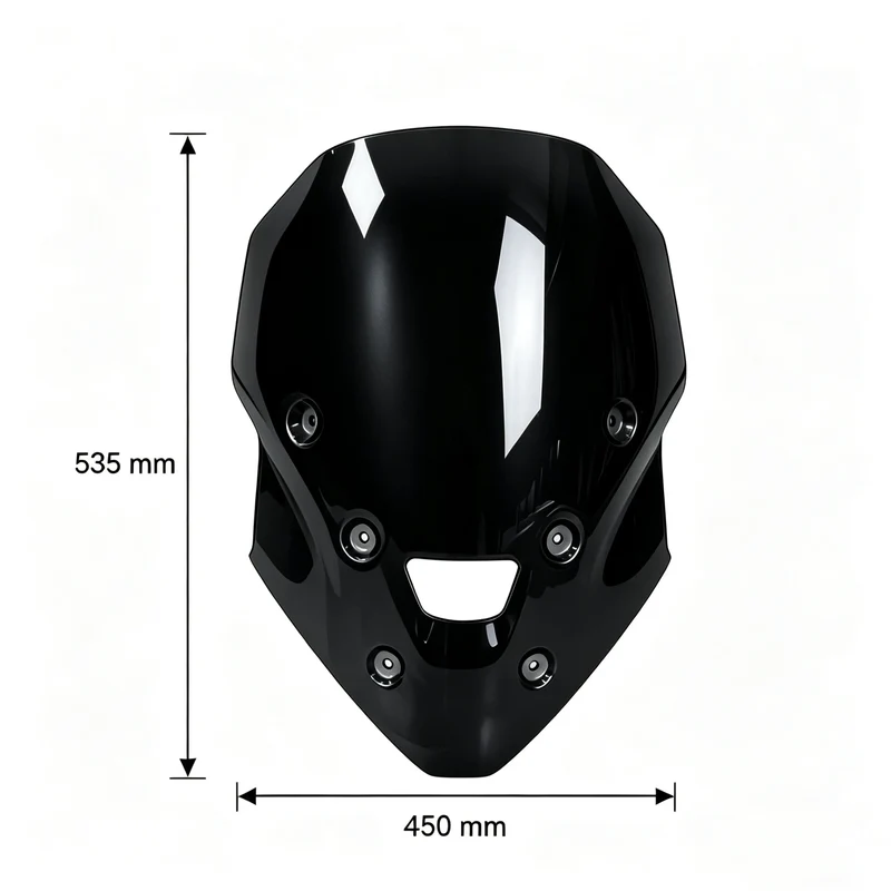 Front Windshield for Honda CRF1000L CRF1100L Africa Twin Tall WindScreen Deflector Modified Accessories CRF1100 L 2024 2025 2026