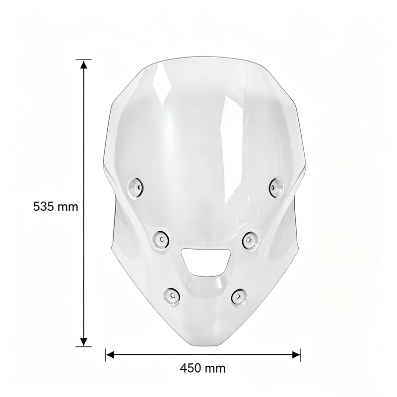 Front Windshield for Honda CRF1000L CRF1100L Africa Twin Tall WindScreen Deflector Modified Accessories CRF1100 L 2024 2025 2026
