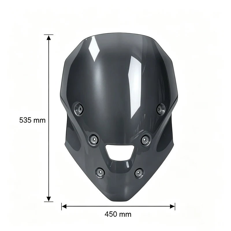 Front Windshield for Honda CRF1000L CRF1100L Africa Twin Tall WindScreen Deflector Modified Accessories CRF1100 L 2024 2025 2026