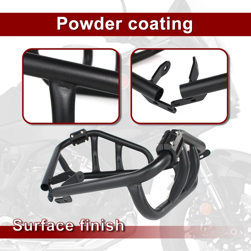 Motorcycle Fit For Honda NT1100 2022 2023 2024 2025 NT 1100 Engine Guard Highway Crash Bar Frame Protector Bumper Guard Block