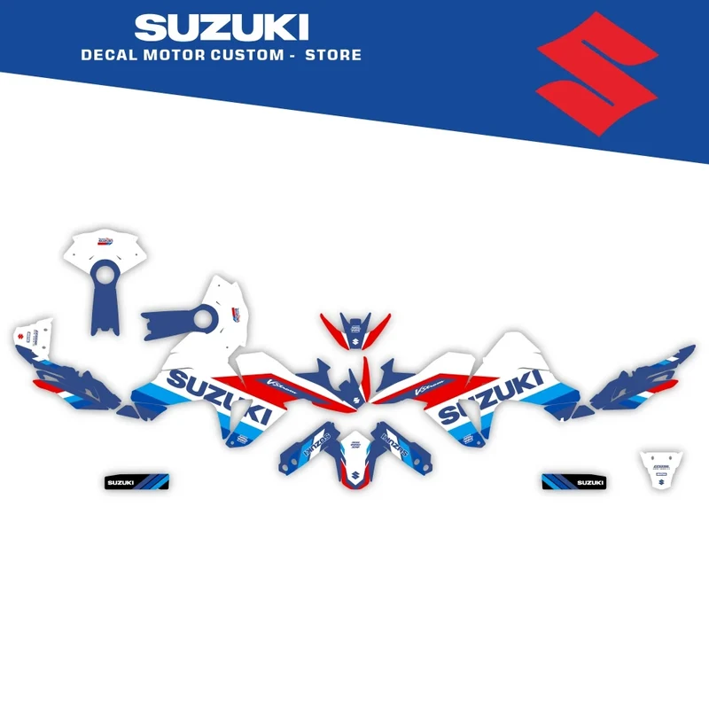 For Suzuki V-STORM DL 800 DE RE 2023-2026 Motorcycle Body Fairing Sticker Decal Protective Sstreet bike graphic kit 600029-06