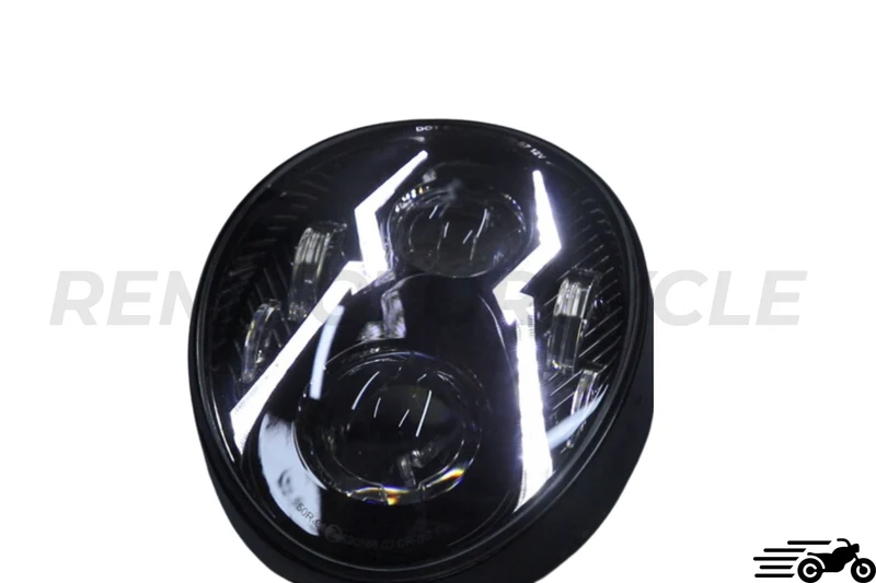 Phare LED Storm Harley Breakout
