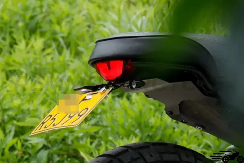 Kit Support de plaque et clignotants Ducati Scrambler