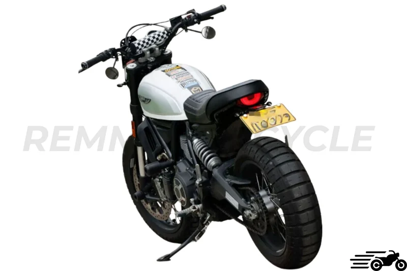 Kit Support de plaque et clignotants Ducati Scrambler