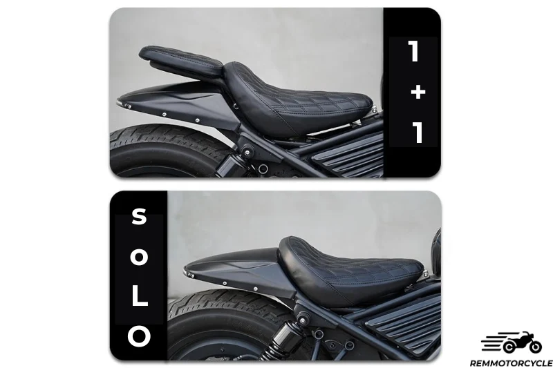 Selle 2 en 1 Honda CMX 500 REBEL