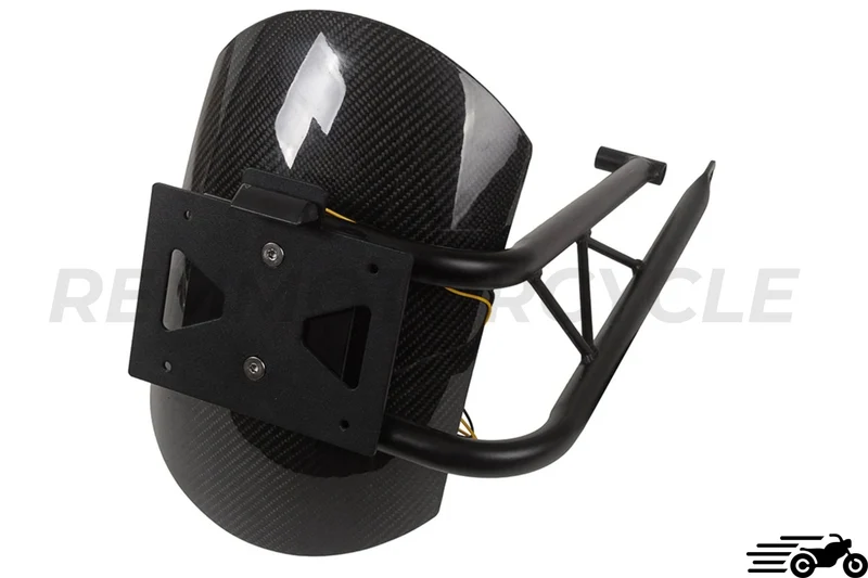 Garde boue arrière avec support de plaque BMW K75 K100