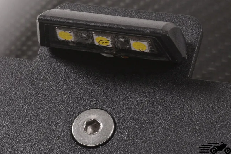 Garde boue arrière avec support de plaque BMW K75 K100