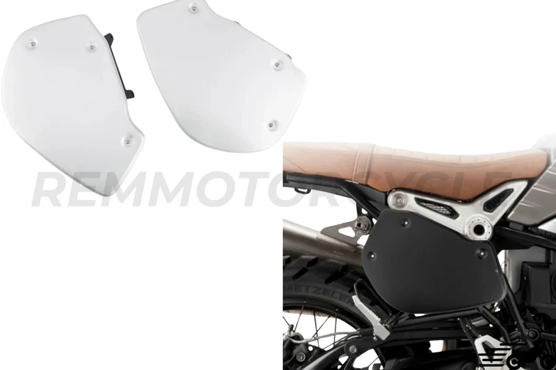 Plaque latérale aluminium BMW R Nine T