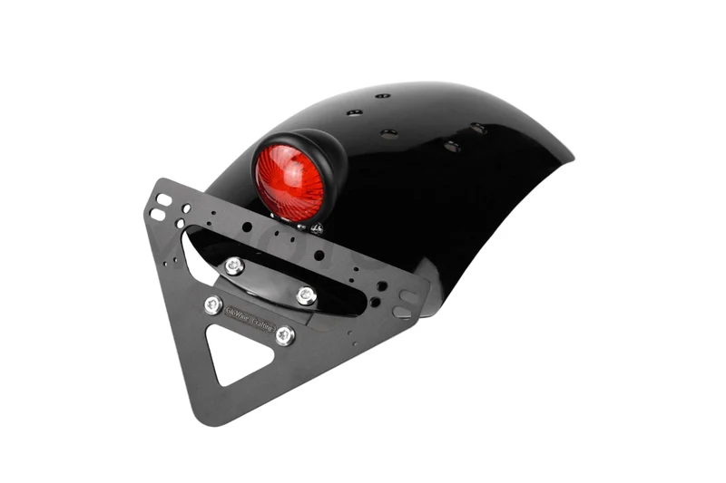 Garde boue arrière avec support de plaque Triumph Bonneville T100 T120