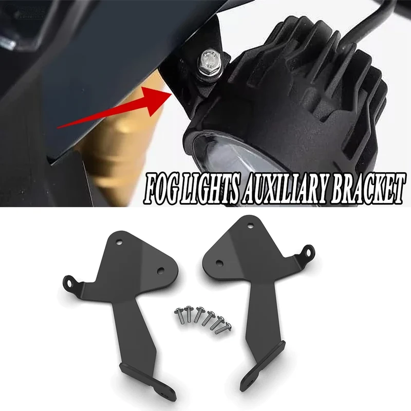 F900GSAdventure For BMW F750GS F850GS F 750 GS F 850 GS Fog Lights Bracket LED Auxiliary F900GS Fog Light Driving Lamp 2017-2025