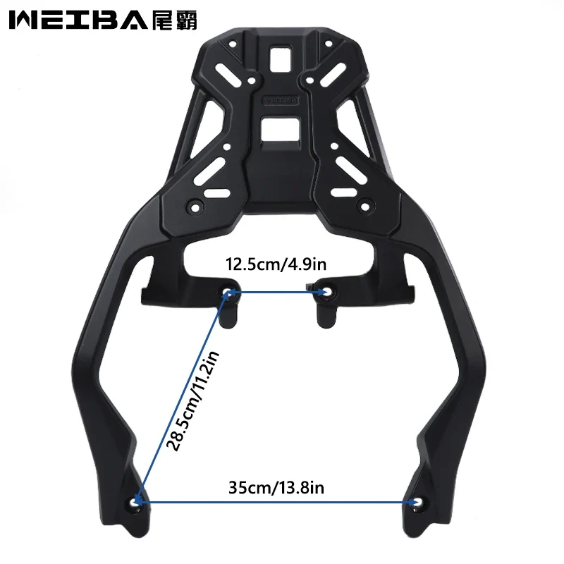 Rear Luggage Carrier Rack for HONDA XADV750 FORZA750,Motorcycle Cargo Rack Storage Box Support Special for NSS750 2021-2024 2025