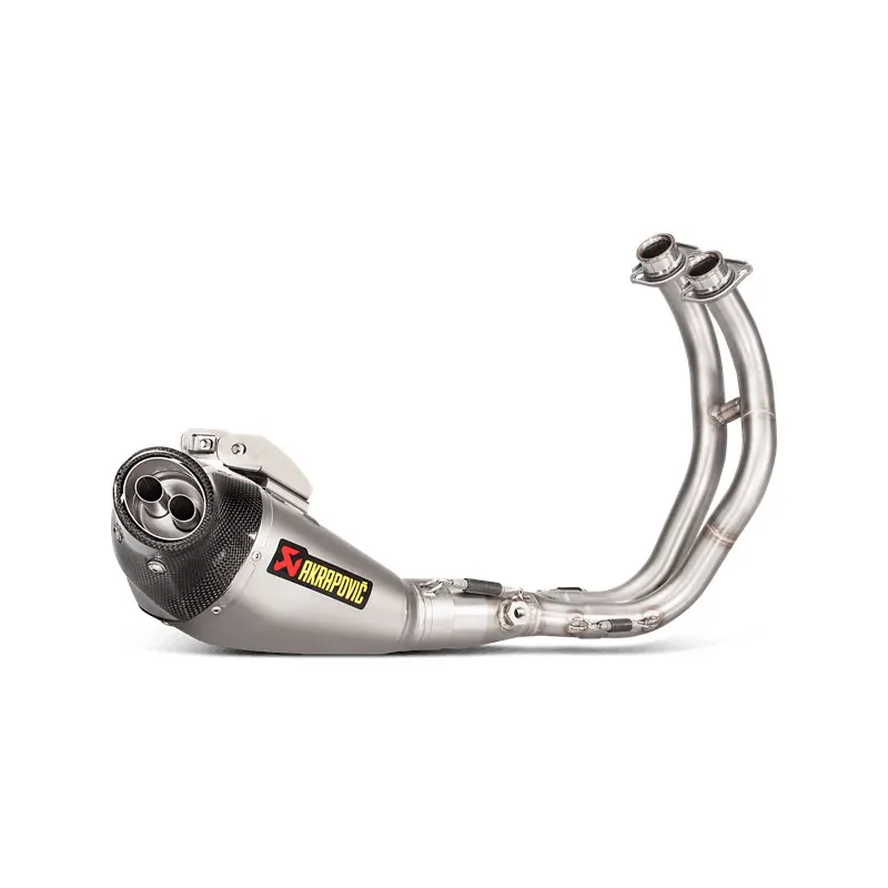 For Akrapovic Titan Racing Exhaust System for Yamaha MT07 Motorcycles
