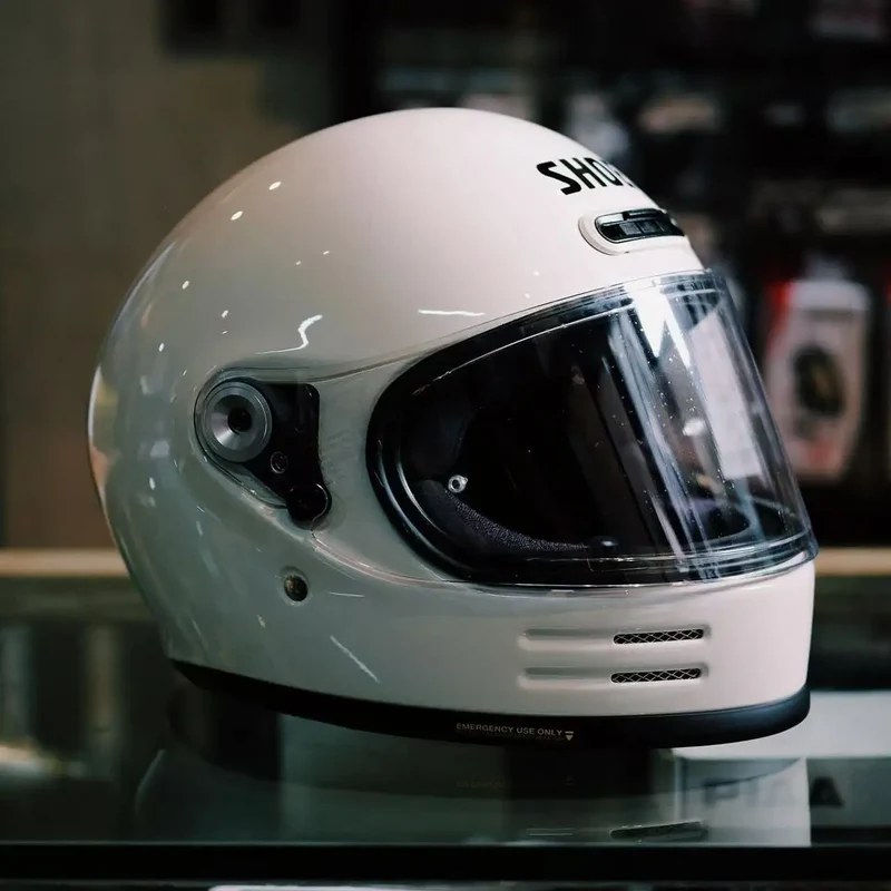 Shoei Glamster Retro Cruise Latte Free Climbing Motorycle Helmet Moto Retro Helmet Motorbike Riding Motocross Full Face Helmets