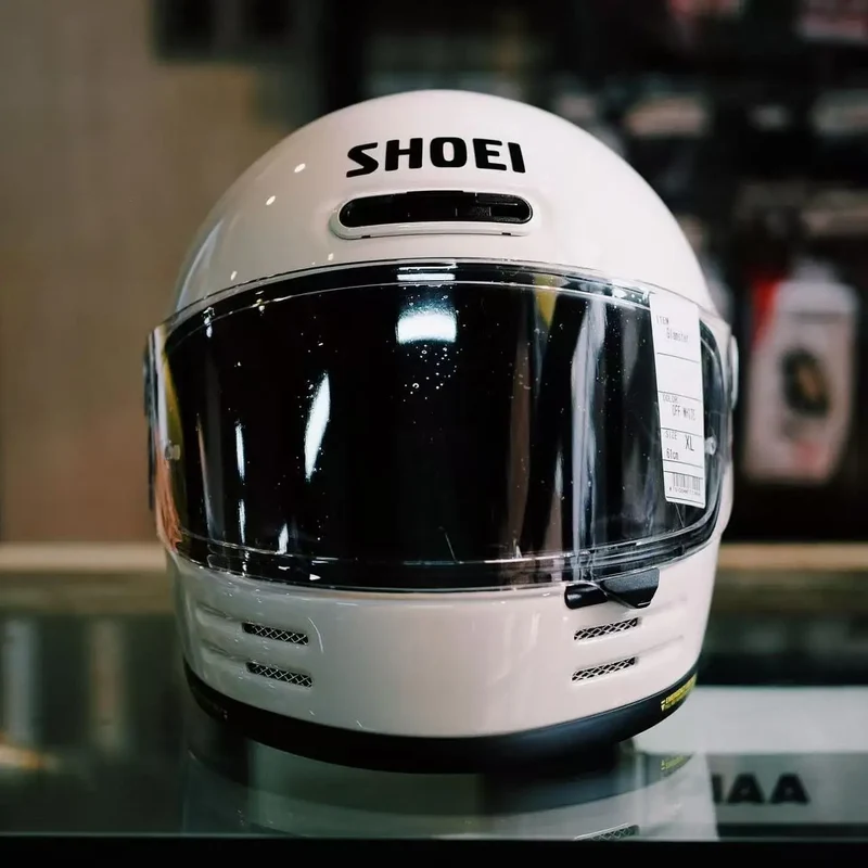 Shoei Glamster Retro Cruise Latte Free Climbing Motorycle Helmet Moto Retro Helmet Motorbike Riding Motocross Full Face Helmets