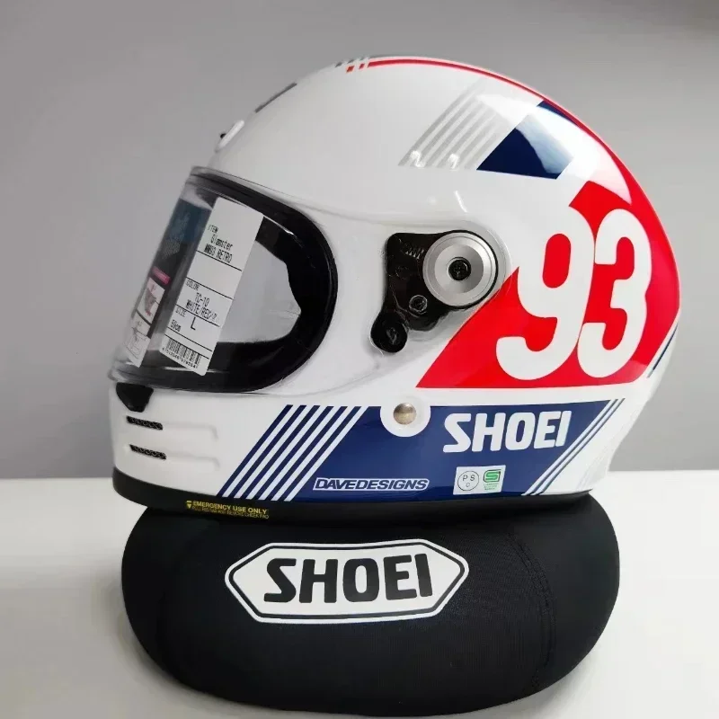 Shoei Glamster Retro Cruise Latte Free Climbing Motorycle Helmet Moto Retro Helmet Motorbike Riding Motocross Full Face Helmets