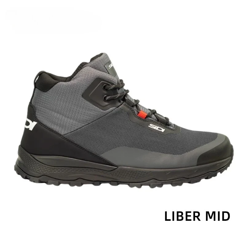 LIBER Motorcycle Boots Moto Street Gear 36-44 Leisure Moto Travel Botas Black CE Mid/Low Motorbike Shoes Motorcycle Equipments