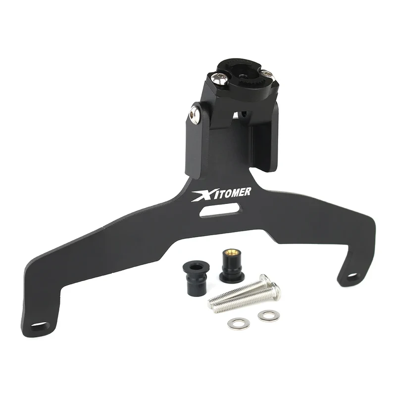 For Suzuki GSX-S1000GX GSX-S 1000 GX 2024- Motorcycle Windshield GPS Navigation Mount Bracket Navigation Windscreen GPS Holder