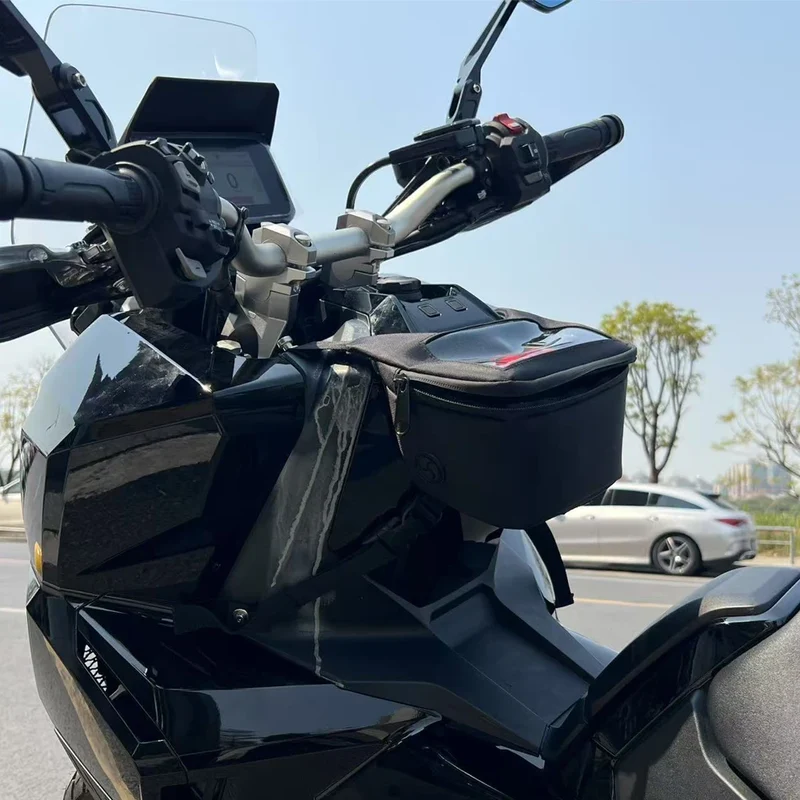 For Honda X-ADV750 XADV 750 2022-2025 Instrument Front Document Mobile Small Item Storage Bag - Motorcycle Organizer