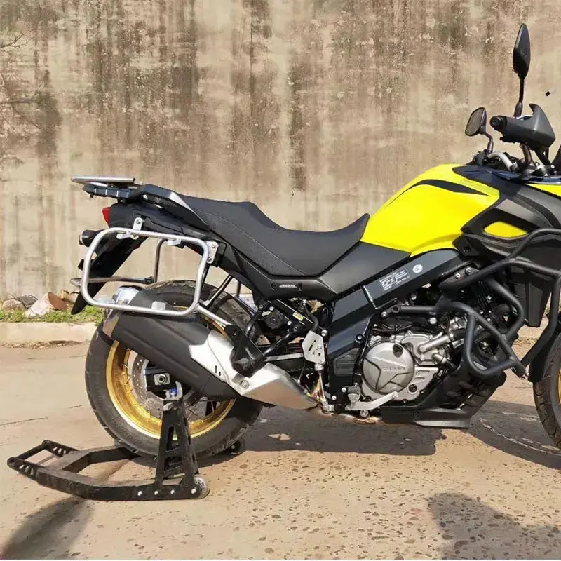 DL650 Motorcycle Accessories Saddlebag Side Toolbox Brackets Top Case Luggage Panniers Rack Fit For SUZUKI V-STROM 650 2017-2023