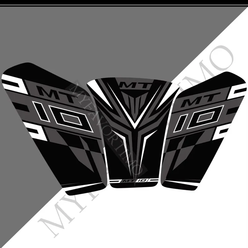For Yamaha MT10 FZ moto Stickers Tank Pad Protector Fairing Fender Motorcycle Knee Decal Fuel MT-10 2016-2021
