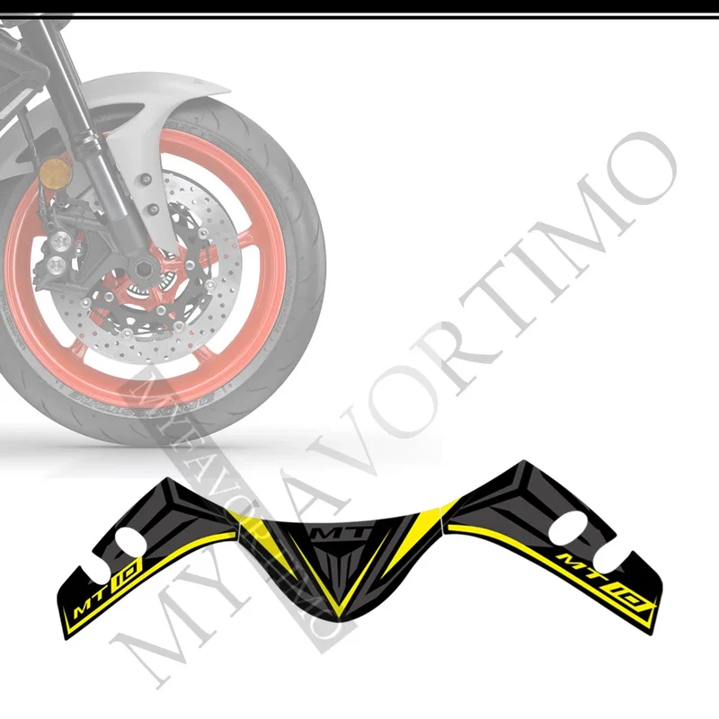 For Yamaha MT10 FZ moto Stickers Tank Pad Protector Fairing Fender Motorcycle Knee Decal Fuel MT-10 2016-2021