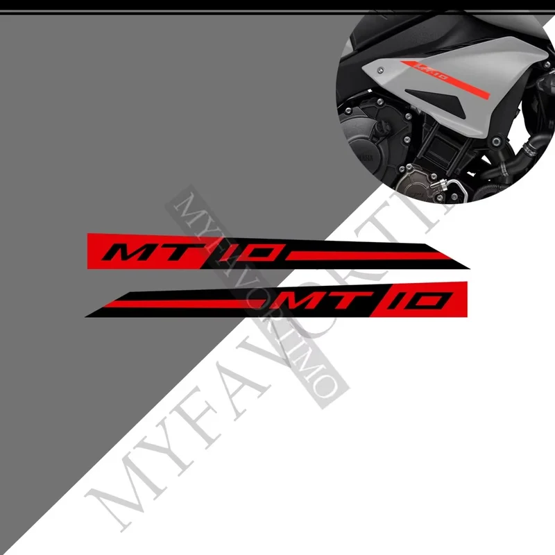 For Yamaha MT10 FZ moto Stickers Tank Pad Protector Fairing Fender Motorcycle Knee Decal Fuel MT-10 2016-2021