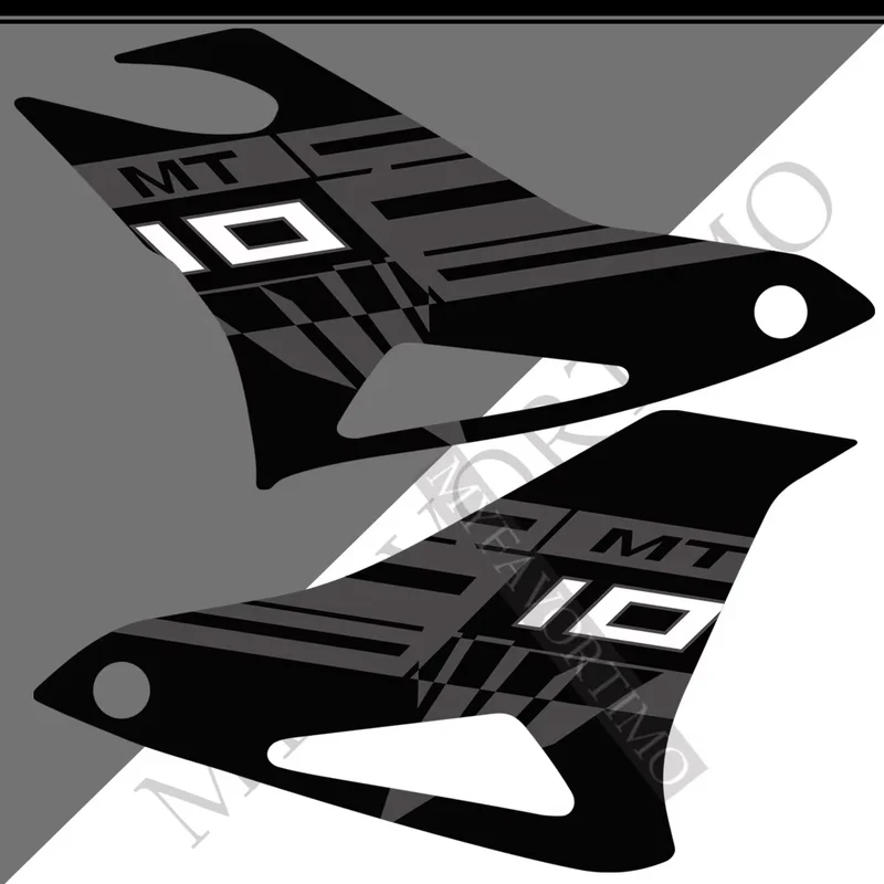 For Yamaha MT10 FZ moto Stickers Tank Pad Protector Fairing Fender Motorcycle Knee Decal Fuel MT-10 2016-2021