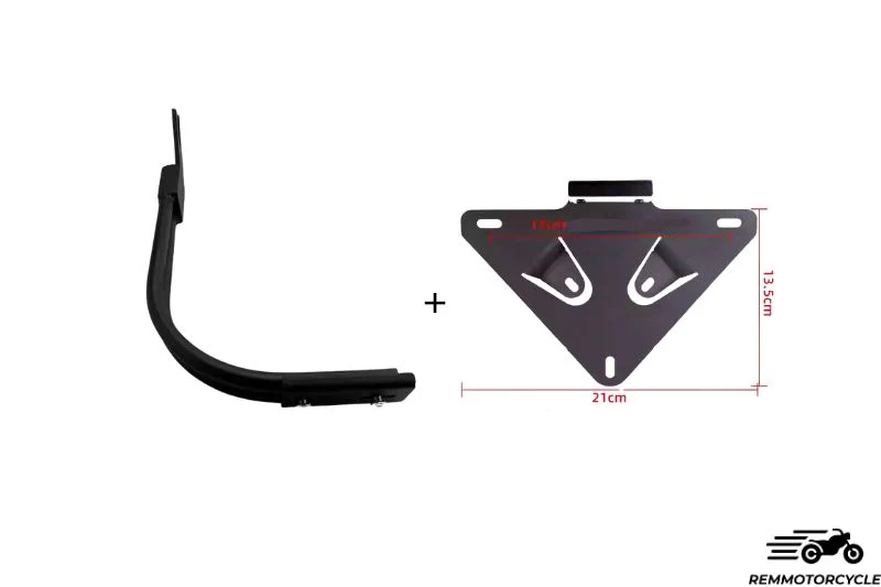 Support de plaque lèche roue 2 Triumph Bobber
