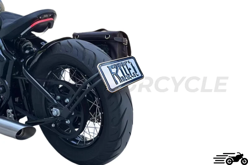 Support de plaque lèche roue 2 Triumph Bobber