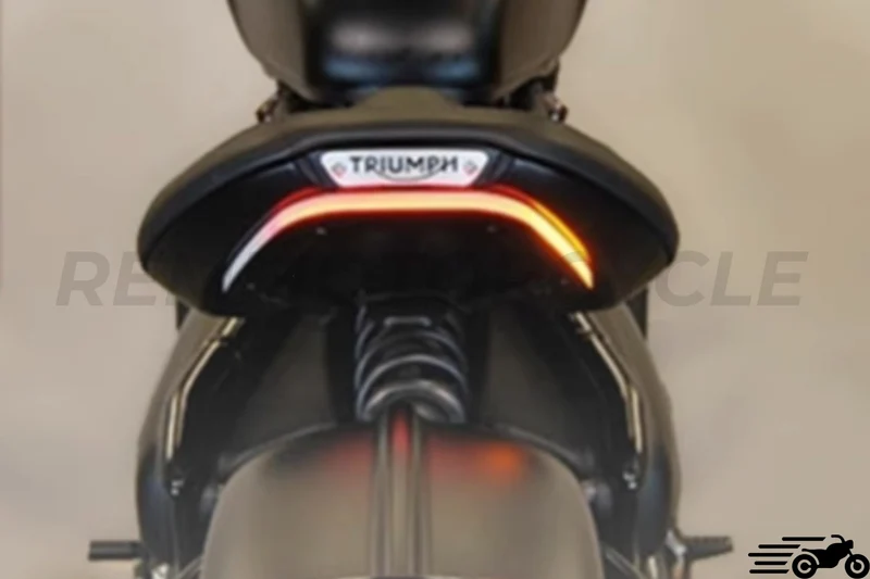 Feu arrière intégré Triumph Bobber