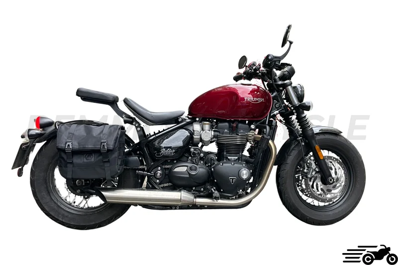 Triumph Bobber selle passager amovible
