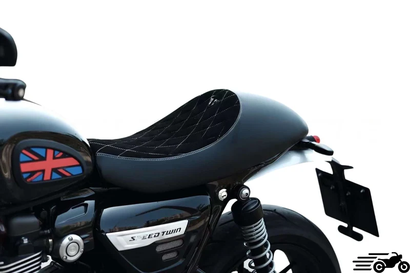 Selle cafe racer Triumph Bonneville T100 T120 Speed Twin