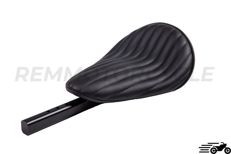 Selle Noir Bobber/Chopper Cuir